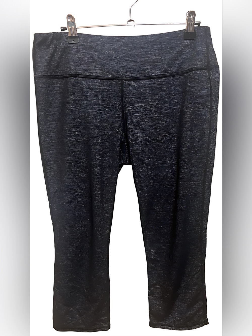 Athleta Black Heather Performance Leggings